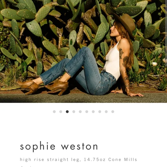 imogene + willie Blue High Rise Women Jeans - Picture 2 of 15